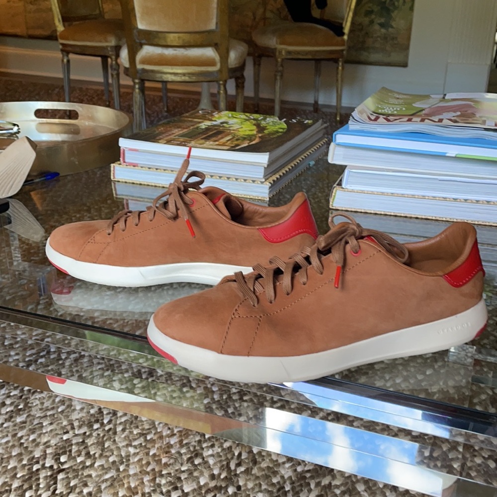 Lightweight Cole Haan suede sneakers